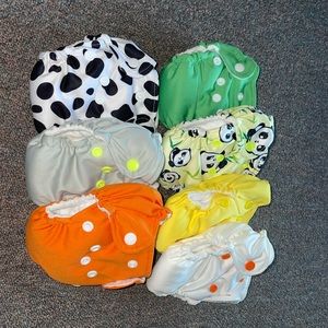 All in one unisex cloth diapers